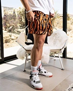 custom logo print running shorts