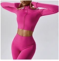 Custom logo sports fitness workout jackets for women ladies wholesale manufacture