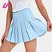 custom plaid pleated skirt for women