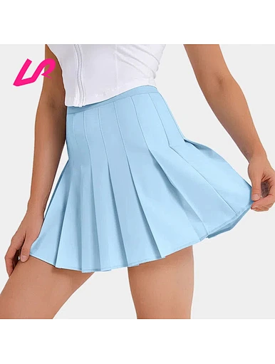 custom plaid pleated skirt for women