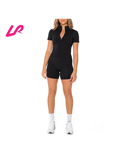 biker short set plus size