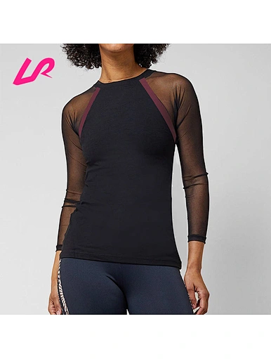 wholesale mesh gym top