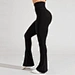 high waisted flare leggings