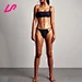 One Shoulder Ring Detail Bikini Set