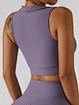 crop top sports bra high impact