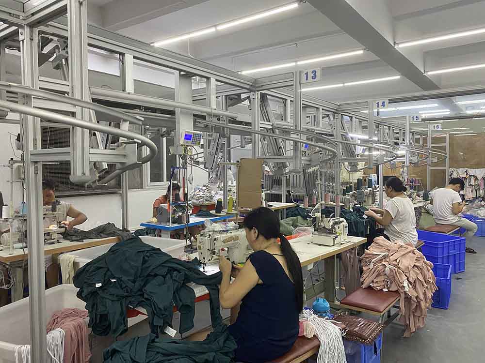 activewear material machine