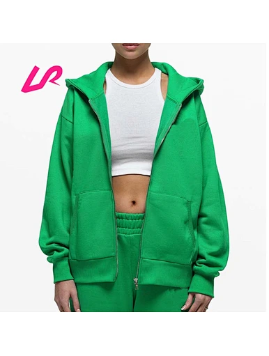 thick zip up hoodie women's