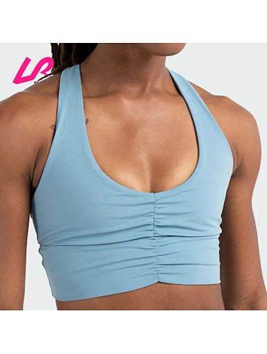 custom logo sports bra