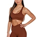 criss cross back sports bra