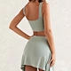 yoga bras and skirts sportswear