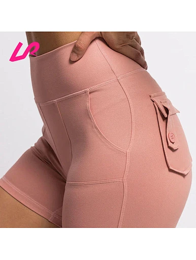 ladies running shorts with phone pocket