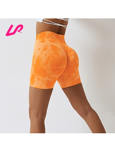 tie dye booty shorts