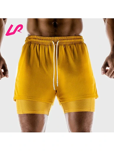 2 in 1 gym shorts