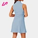 zip up placket tennis dress