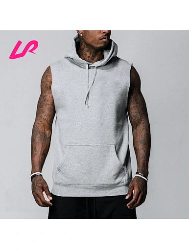 men's tank top with hooded