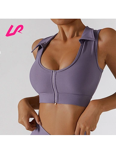 crop top sports bra high impact