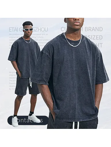 washed tshirt manufacturer