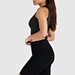 plain black tank top