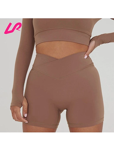 wholesale high waisted biker shorts