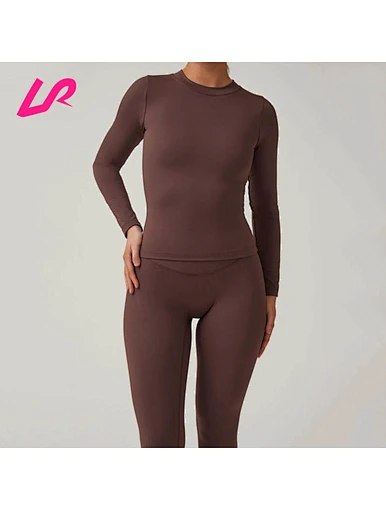 long sleeve top gym