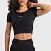 sexy hole front design crop T-shirts