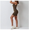 Elastic waistband to modify the waist line jumpsuit