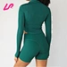 zip up running top