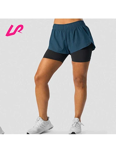 2 in 1 sports shorts