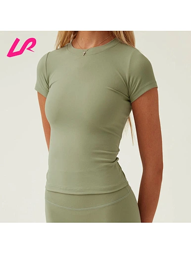 wholeslae women yoga tshirt