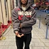 low moq puff print hoodie