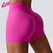 custom v back shorts