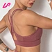 cross back yoga bra