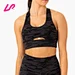 Camouflage sports bra