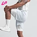 Wholesale men 2 in 1 shorts