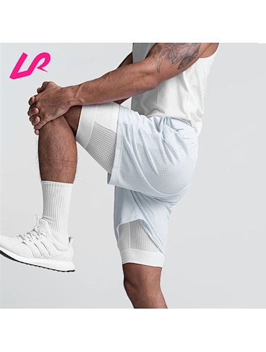 Wholesale men 2 in 1 shorts