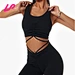 front drawstring fold design top