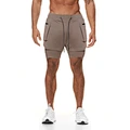 Adjustable waist gym workout shorts for men manufacture/factory
