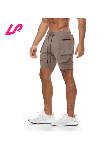 2 in 1 sports shorts
