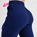 high waisted cargo joggers