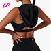 custom logo hoodies sports bra