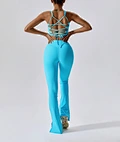 flare slit leggings