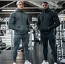 mens two piece sweatsuit