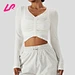 activewear long sleeve crop top