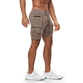 shorts with 4 outside and inside multi pockets