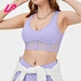 mesh front sports bra