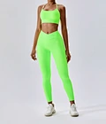 high v waist leggings yoga set