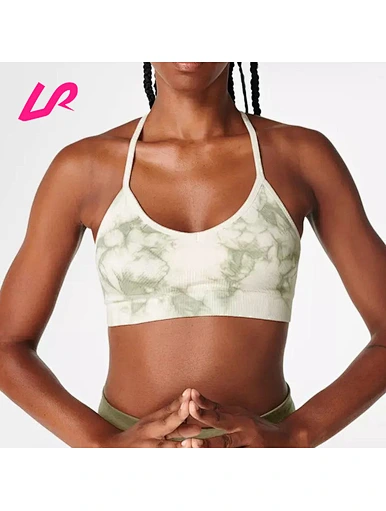 tie-dye sports bra