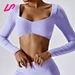 Diamond-shaped Collar Front Fold  Crop T-shirts