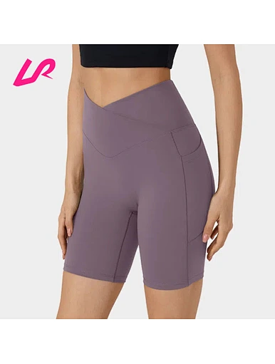 v waist bike shorts
