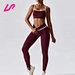 Contrast color design + U-neck + shoulder bra